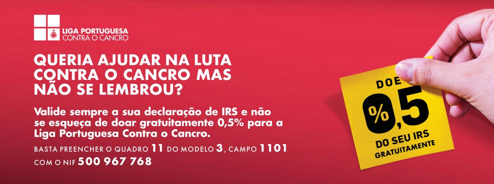 Ajude a Liga Portuguesa Contra o Cancro
